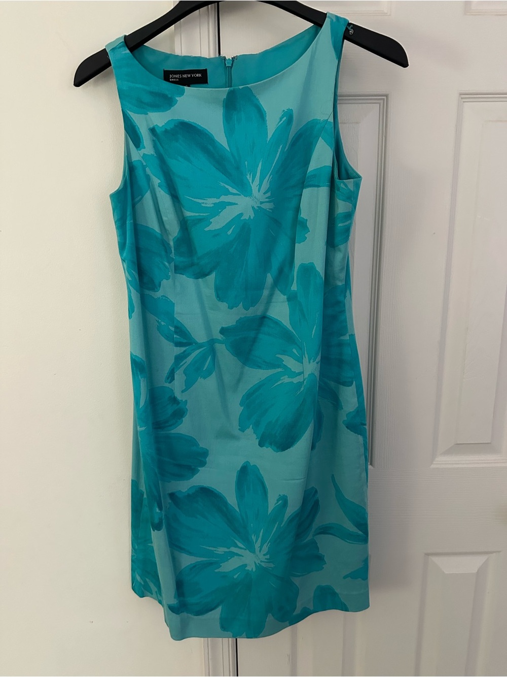 Jones New York Turquoise Floral Dress